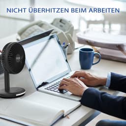 Inca IMF-16B oplaadbare tafelventilator 14 cm - met verlichting — thumbnail 4