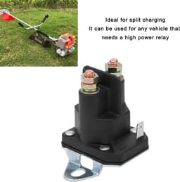 Motorstarter 12V - Starter Solenoid Relay - Tuintractor Accessoire - ATV/Sneeuwscooter Toepassing - ABS/Brass Materiaal - 4.8W Vermogen - Startrelais — thumbnail 2