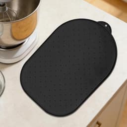Keukenmachine Glijmat - Apparaat Onderlegger - Gemakkelijk Schuiven - Krasbestendige Basis - 40 x 27 cm - Zwart — thumbnail 4