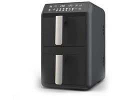 Maestro MR-761 Serie - Dubbele Heteluchtfriteuse - 2400W - 2x5L - Zwart
