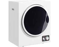 TEKROA® Mini-wasdroger - van 4 kg met 4 programma's - 2 verwarmingsstanden - sterilisatie tot 65℃, 850W voor kleding