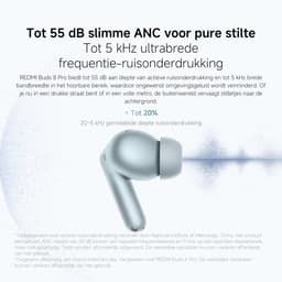 REDMI Buds 8 Pro - 55 dB ANC - Hi-Res Audio - Dolby Audio - Zwart — thumbnail 5