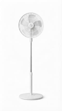 Ventilator - Staande ventilator - 65Wat - 25CM - Groen - Tafelventilator — thumbnail 1