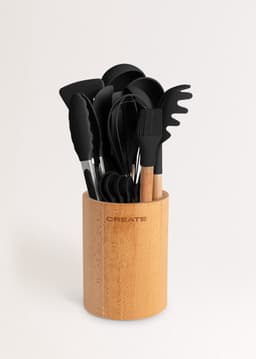 CREATE - Set AIR FRYER PRO COMPACT 3.5 L + set keukenspullen — thumbnail 3