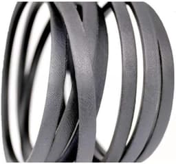 Maaierriem - Tuinuitrusting Riem - Grasmaaier Onderhoud - Droog Bedekt Ontwerp - 91-1/2 inch Lengte - Zwart — thumbnail 4