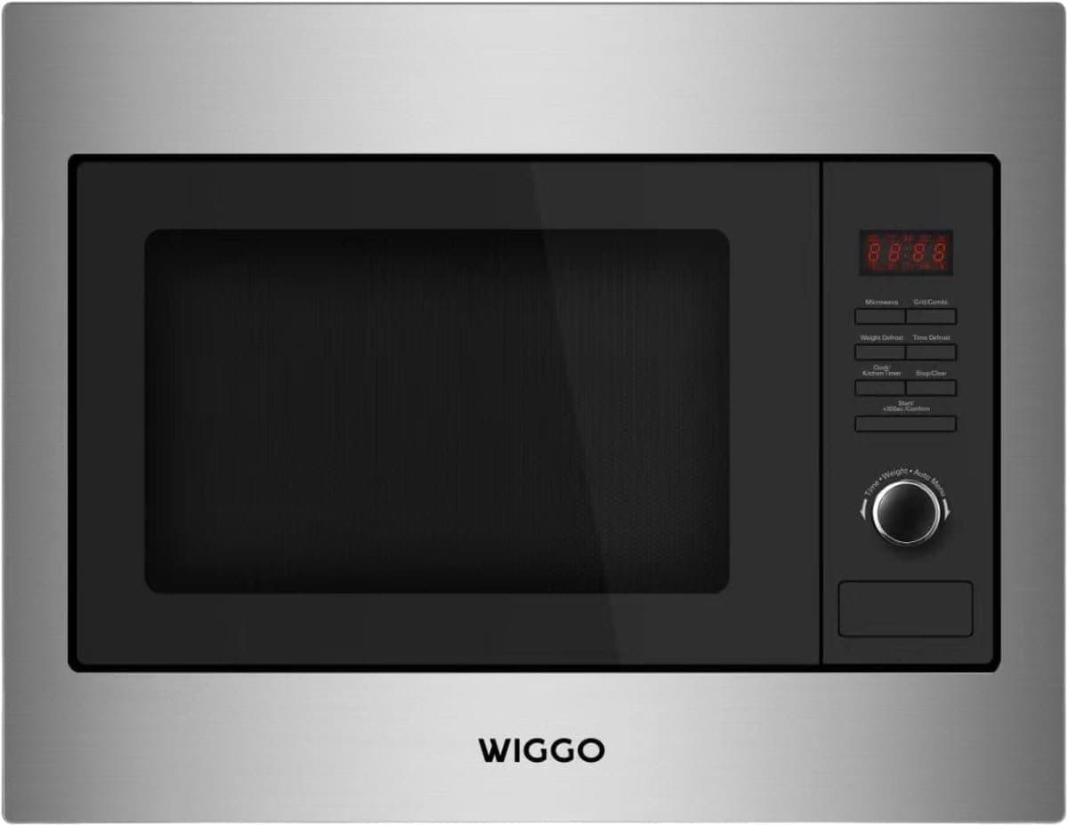 Inbouw Combi Magnetron - Keukenapparaat Oven - Snel Maaltijden Bereiden - Met Grill Functie - 46 cm Breed - Roestvrijstaal — afbeelding 1