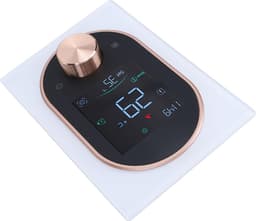 Slimme Thermostaat - Programmeerbaar Display - Comfort Regelen - App en Stembediening - 86x86mm Inbouw - Wit — thumbnail 5