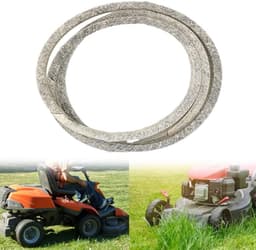 Aandrijfriem Grasmaaier - Vervangingsriem Rubber - Gazon Onderhoud - Exacte Pasvorm - 38 inch Dek - Wit — thumbnail 5