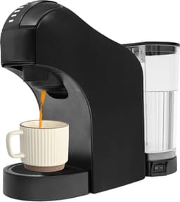 Koffiezetapparaat - Capsule machine - Snelle koffie - Snelle opwarmtijd - 800 ml tank - Zwart — thumbnail 1