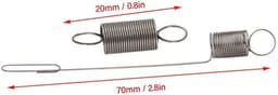 Luchtvaanveer Vervanging 699056 - Eenvoudige Installatie - Herstel Spanning - Compatibel met 122H02/122K02 - Verbeterde Efficiëntie - Geschikt voor Grasmaaier - Grasmaaierveer — thumbnail 4