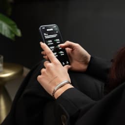 NOLATR Smart Bracelet LIORA - Slimme Sieraad met Hartslagmeter, Stappenteller & Slaaptracker - Zonder Abonnement - Zilver — thumbnail 5
