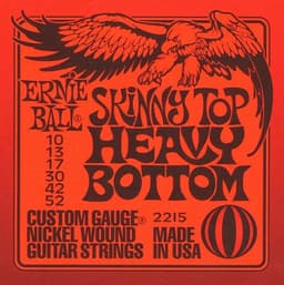 Ernie Ball Skinny Top Heavy Bottom - Elektrische Gitaarsnaren - Nickel Wound - Hybride Gauge - 10-13-17-30-42-52 — thumbnail 4