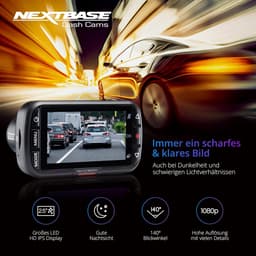 Thijox - Full HD 1080p Dashcam voor en Achter met Achterruitcamera, 32 GB SD-kaart, Parkeermodus 24/7 & Click&Go Houder - Nextbase 222XR Alternatief — thumbnail 5