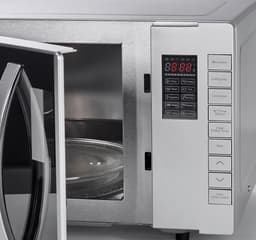 Grill Magnetron - Combinatie Oven - Snel Koken - 3-in-1 Functie - 23 Liter - Zilver — thumbnail 2