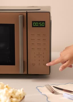 Magnetron met grill - Oven combi - Snel koken - 8 automatische programma's - 23 liter inhoud - Zwart — thumbnail 4