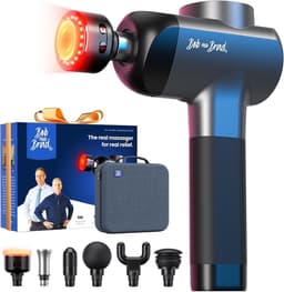 Massagepistool - Titanium - Infraroodlicht en Warmte - Diepe Weefselmassage - Voor Atleten — thumbnail 1