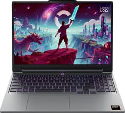 Lenovo LOQ 15AHP11 AMD Ryzen™ 7 250 Laptop 38,9 cm (15.3") WUXGA 16 GB DDR5-SDRAM 512 GB SSD NVIDIA GeForce RTX 5070 Wi-Fi 6 (802.11ax) Windows 11 Home Grijs Engels — thumbnail 1