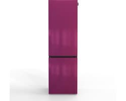 Nunki Large Combi NFA – Koel-vriescombinatie – No Frost – A-klasse – 304 liter – Fun Purple Gloss Metallic