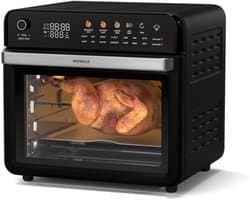 Airfryer Oven - Heteluchtoven Multifunctionele Oven - Gezond Koken - 34 Liter Capaciteit - 2200 Watt - Zwart