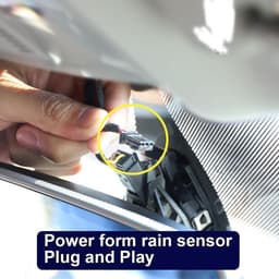 Dashcam 4K Geschikt voor Volkswagen Tiguan MK3 2024-2026 (6766 Zwart), OEM Auto Camera, 2160P UHD Video Wifi, Parkeermonitor, G-Sensor, Loop Opname, WDR Dash Cam Car, Plug&Play, 64GB Kaart — thumbnail 4