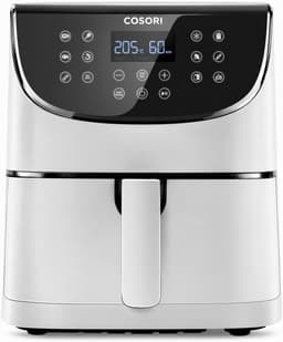 Airfryer 5,5 Liter XXL – Heteluchtfriteuse – 11 Automatische Programma's – Digitaal Touchscreen – Vaatwasmachinebestendig – 1700W Wit — thumbnail 1