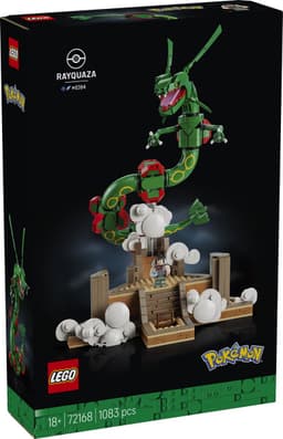 LEGO Pokémon - Rayquaza Bouwpakket voor Volwassenen met Dieren Figuur - 72168 — thumbnail 2