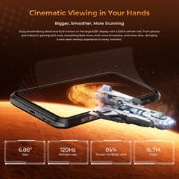 OUKITEL WP68 Air Rugged Smartphone 5G - 6,88" 120Hz - 36GB RAM - 512GB ROM - 8000 mAh 45W - Gemini AI - Android 16 - NFC GPS - Groen — thumbnail 2