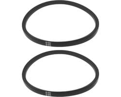 SnelShoppen - 2 Stuks Grasmaaier Aandrijfriem 754-04002 954-04002 578453624 Geschikt voor Bolens 650F 662F 662G 683G 683H 80.8x1.5x1.0cm