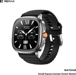 Remax WATCH33 - Smartwatch - AMOLED - IP68 - Vierkant scherm - Tarnish — thumbnail 1