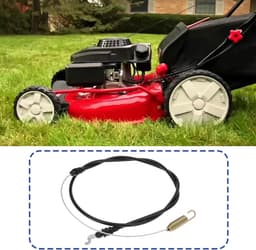 SnelShoppen - Grasmaaier Voorwaartse Kabel 946-04413 746-04413A Compatibel met Craftsman 640 650 - Hoge Treksterkte Koolstofstaaldraad voor Tuinonderh — thumbnail 3