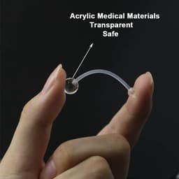 Solidchoice - Zwangerschapspiercing van Bioflex - 14G — thumbnail 2
