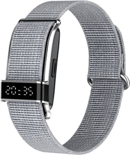 Activity Tracker - Smartwatch - Stappenteller Horloge - Bloeddrukmeter - Slaapmonitor - Hartslagmeter - APP - Heren - Dames - Geschikt voor iOS/Android - Grijs — thumbnail 2