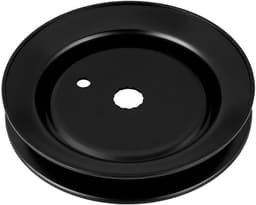 Stationaire Katrol - Hoogte 24 mm - Diameter 141 mm - Compatibel met MTD Grasmaaier - Slijtvast Metaal - Onderdeelnummer 756-1188 - Looprol — thumbnail 1