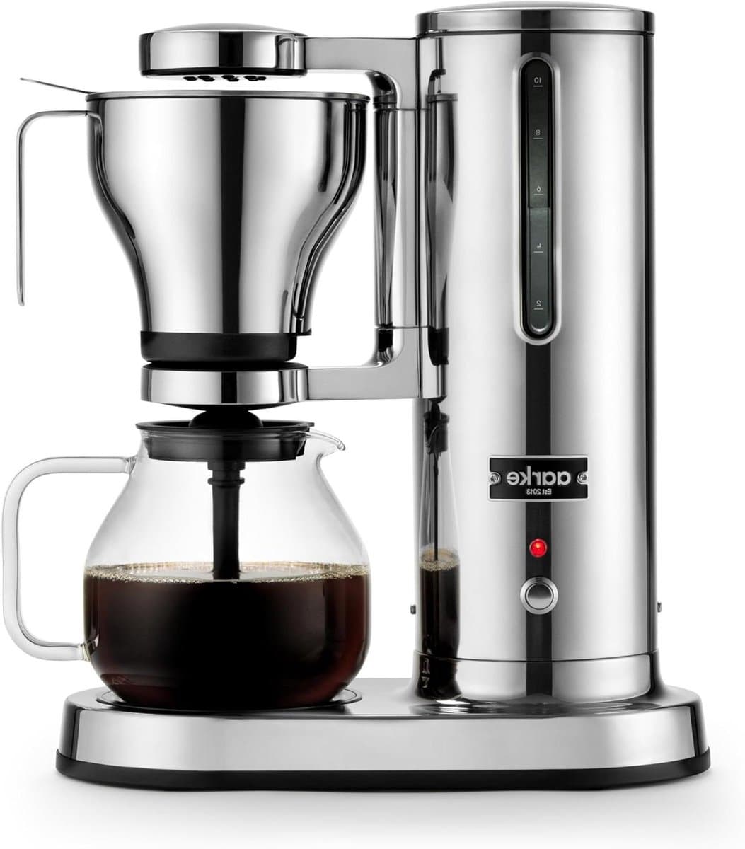 Koffiezetapparaat - Filterkoffie machine - Verse koffie zetten - Druppelvrije schenktuit - 125 Liter - Staal — afbeelding 1