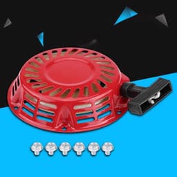 Kickstartmotor 2 kW - Generator - Trekstart-set - Grasmaaier - Terugtrekveren - Hoogwaardige kwaliteit — thumbnail 3