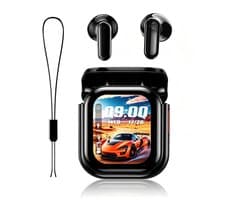 2026 NIEUW AI Vertaler Oordopjes Real Time, 3-in-1 Bluetooth 6.0 Vertaler Hoofdtelefoon met 6 Vertaalmodi, LCD Touch Screen voor 135 Talen/Accenten, 60 Uur Speelduur voor Reizen & Vergaderingen