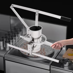 Hoogteverstelbare Friteuse - Elektrische Frituurpan - Veilig Frituren - Spatbeschermend Ontwerp - 2.5 Liter - Zilver — thumbnail 4