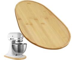 Mixer Slider Mat - Keuken Accessoire - Aanrecht Beschermen - Meerlaagse Constructie - 387 cm - Houtkleur