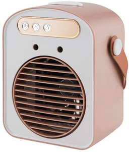 Mini Luchtkoeler met Verneveling - Draagbare Air Cooler en Luchtbevochtiger - Draagbare ventilator - USB Oplaadbaar - Voor Bureau, Slaapkamer en Kantoor — thumbnail 5