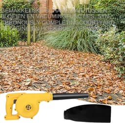 Draadloze Blazer - Stofblazer Accu - Snel Schoonmaken - Krachtige Luchtstroom - 35 x 22 x 19 cm - Zwart — thumbnail 5