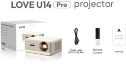 Byintek Love 5 U14 Pro Smart Beamer – Full HD 1080P – 1500 ANSI – Android 11 – Dual-Band WiFi (2.4G/5.0G) – Bluetooth 5.0 – Auto Focus – Projector voor Thuisbioscoop — thumbnail 4