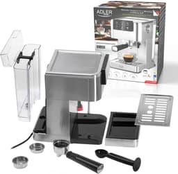 Adler AD4390 - Volautomatische Espressomachine - Druk 20 bar - LCD Bedieningspaneel - Thermoblok Technologie — thumbnail 3