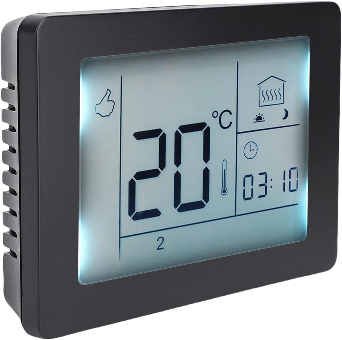 Slimme Thermostaat - WiFi Regelaar - Huis Verwarmen - 7 Dagen Programmeerbaar - Touchscreen Bediening - Wit — afbeelding 1