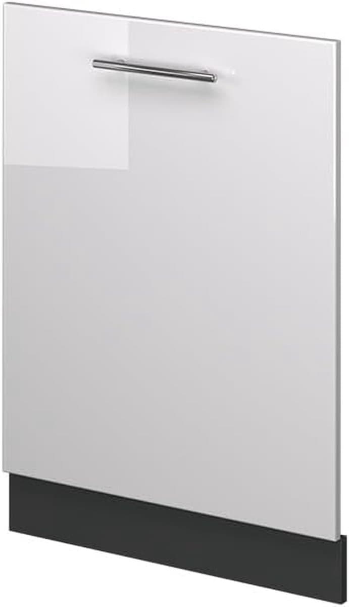 Vaatwasserpaneel - Keukenfront - Keukenontwerp - MDF fronten - 60 cm breed - Wit hoogglans — afbeelding 1