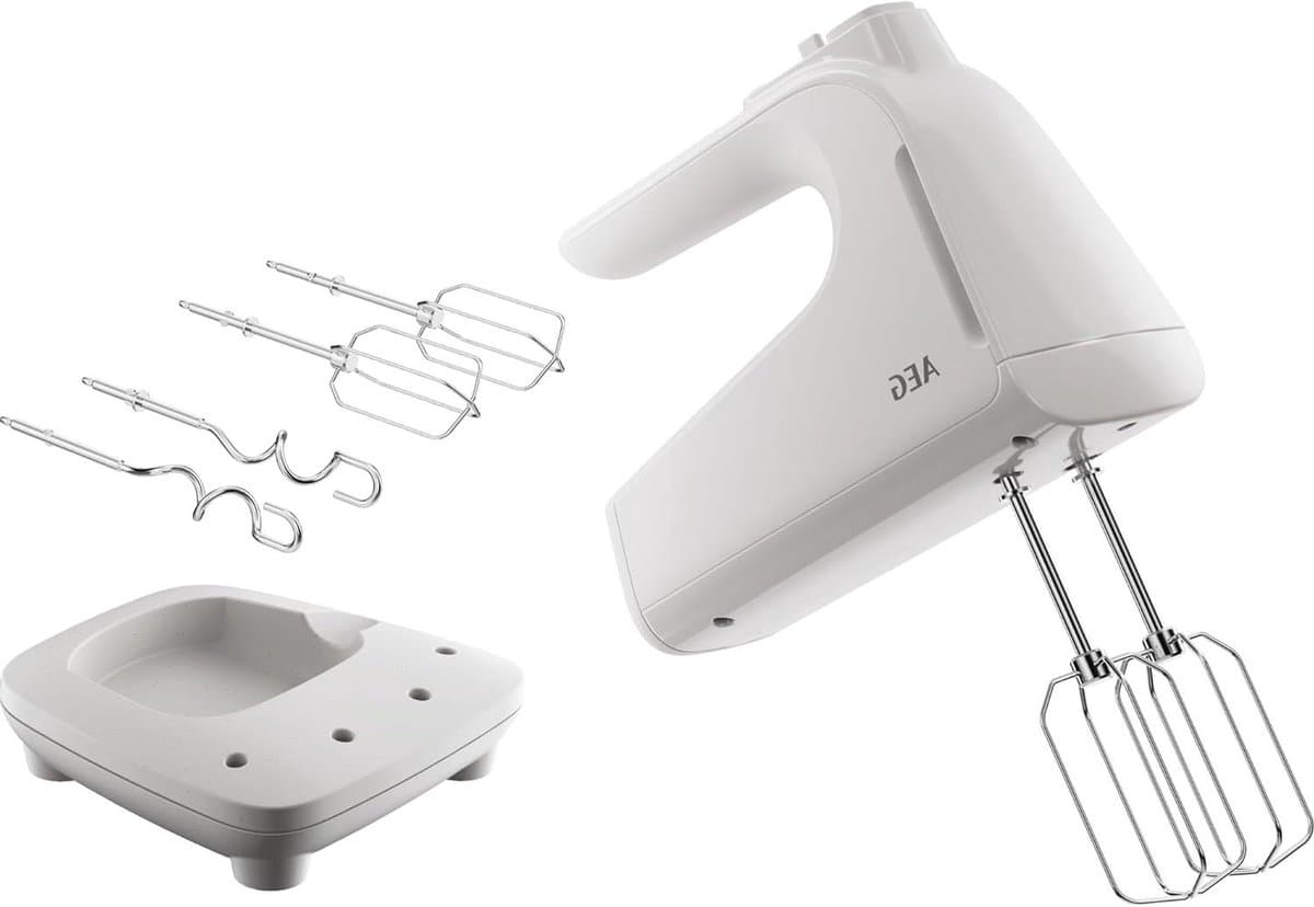 Handmixer - Mixer Keuken - Bakken en Koken - 500 Watt Motor - 1.26 kg - Wit — afbeelding 1