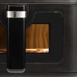 Luchtfriteuse - Airfryer Heteluchtfriteuse - Gezond Frituren - Dubbel Niveau Koken - 65 Liter - Zwart — thumbnail 2