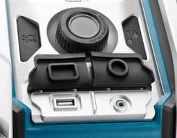 Makita DMR115 accu bouwradio - FM DAB/DAB+ Bluetooth - Bass subwoofer - voor 10,8/12V CXT & 14,4/18V LXT accu's en 230V netstroom — thumbnail 4