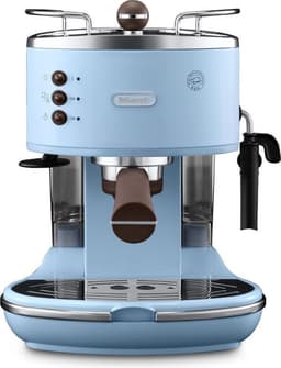 De'Longhi Icona Vintage ECOV311.AZ Handmatige Espressomachine - Licht Blauw — thumbnail 2