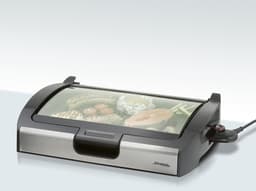 Steba VG200 - Elektrische Barbecue - Tafelgrill - met glazen deksel - 29x40 cm - 2200 Watt — thumbnail 4