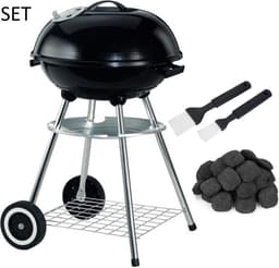 XL Kogelbarbecue - 46 cm - Incl. Briketten en Marinadekwast — thumbnail 1